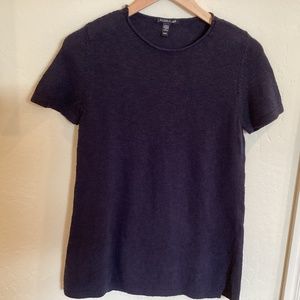 Eileen Fisher Organic Cotton/Linen Short Sleeve Sweater